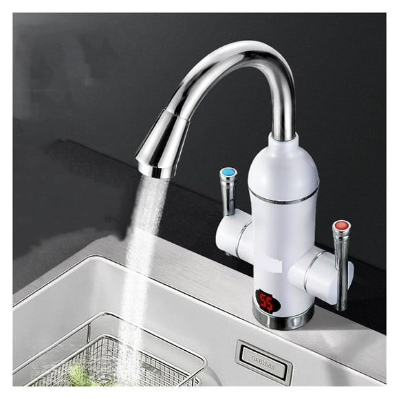 Tankless Water Heater Tap Electirc Instant Kitchen Faucet Element Flow Heater Hot Water Heated Tap Double Handle ,Healthy Quality