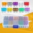thumbnail image 1 of 100Pcs Car Medium Blade  Assortment Kit with Storage Box, Replace Old Parts, Durable Zinc Alloy, Easy to Install, 1 of 8