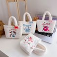 thumbnail image 2 of Bolso bonito de Hello Kitty para mujer, bolsa de felpa Kuromi Cinnamoroll My Melody, monederos y bolsos, Mini bolsa Kawaii Sanrio, regalos de cumpleaños, 2 of 4