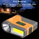 thumbnail image 3 of Luz portátil Yuarrent Clip de inducción Faro recargable USB Naranja 300lm, 3 of 6