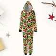 thumbnail image 3 of Pijamas Navideñas Camisón con capucha navideño Ropa informal para el hogar para padres e hijos Kuymtek Camello*mujer T S para Unisex, 3 of 7