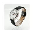 thumbnail image 2 of Mondaine Evo Alarm 40mm Steel White Dial Mens Quartz Watch A468.30352.11SBB, 2 of 3