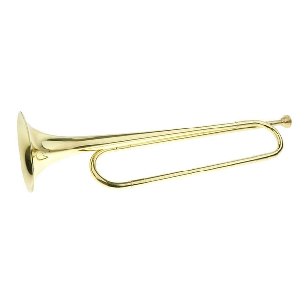 Muslady Standard Bb Cuivre Trompette Instrument à Vent avec Embout Buccal  Porter Sac Gants Chiffon de Nettoyage Tuner 