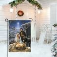 thumbnail image 4 of Virelaxpo Religious Christmas Garden Flag,Double-Sided Design for Courtyard Decoration and Festival Celebrations,Durable Polyester Material, 4 of 6