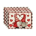 thumbnail image 2 of Artoid Mode Valentine's Day Placemat Red Love Wedding Holiday Table Mat 1 Count, 2 of 3