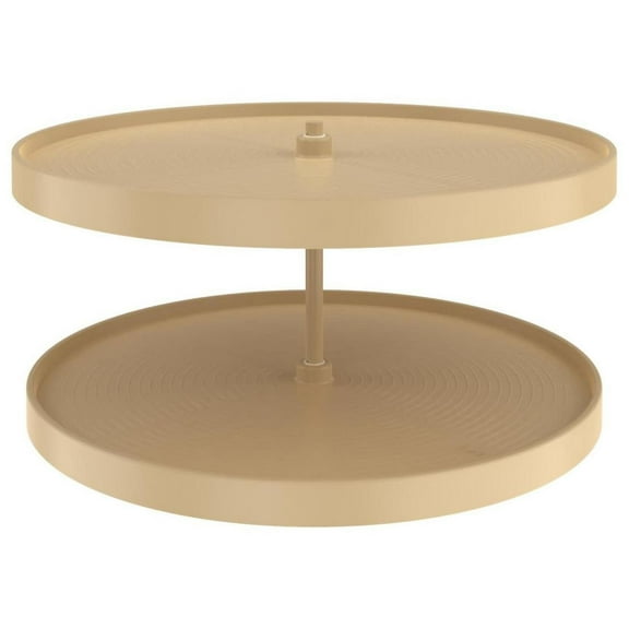 Rev-A-Shelf Ld-2062-32Bm-1 Lazy Daisy Polymer Double2 Tier 32" Full Circle Ridged Bottom