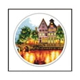 thumbnail image 4 of (C - 5259) Hilo algodón ecológico 11CT 3 hebras 35 * 35 cm luminosa Serie paisajes punto cruz Tela hecha a mano Kit bordado DIY (Instrucciones en inglés), 4 of 9