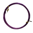 thumbnail image 4 of Craft Wires DIY Handicrafts Braided Thread Glossy Jewelry Lines Good Flexibility Durable Shiny Jewelry Lines Exquisite Design for Sculpturing Purple, 4 of 5