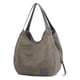 thumbnail image 1 of DOURR Bolso de hombro con múltiples bolsillos para mujer, bolso de mano de lona de algodón a la moda, 1 of 5