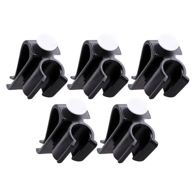 OULII 5Pcs Black Golf Putter Holder Bag Clip Secure Club Organizer for Accessories