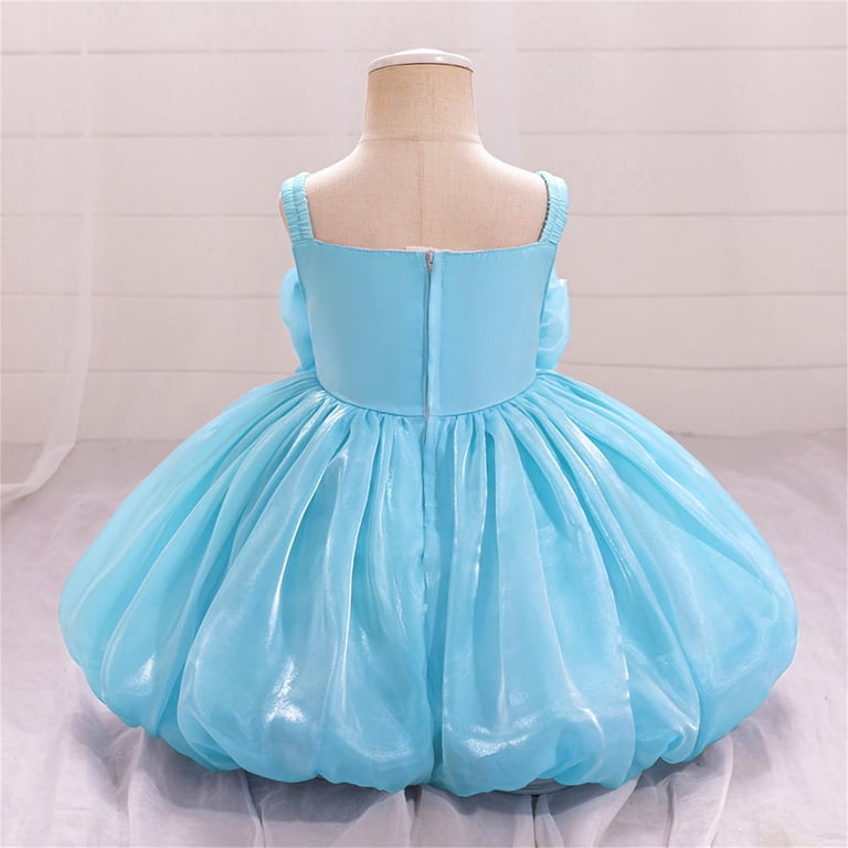 blue floral dress with belt Veda Strappy Back Ruffle Midi Dress Floral Blue main image 1