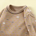 thumbnail image 6 of NOLDARES Girl Boys Pajamas Cute Graphic Toddler Kids 2 Piece Long Sleeve Pjs Fall Winter Sleepwear(H069-Purple), 6 of 6