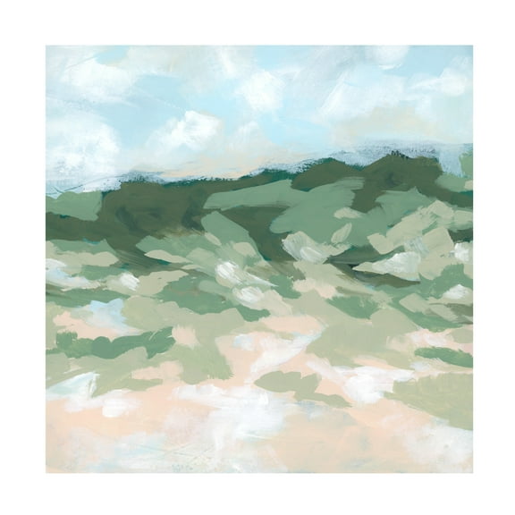 Trademark Fine Art June Erica Vess  Blockbrush Valley II Canvas Wall Art