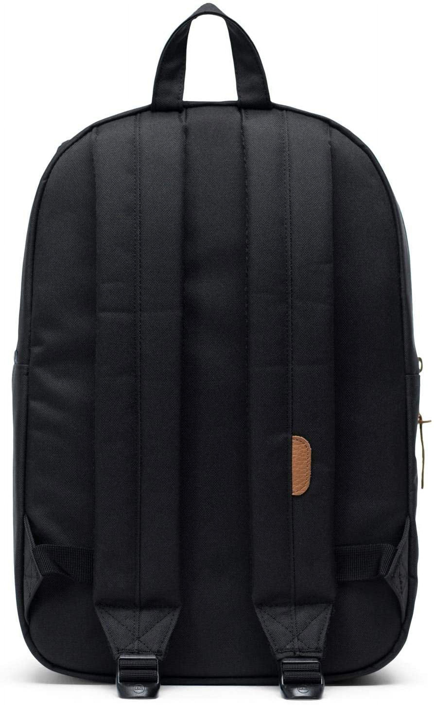 Herschel Settlement Unisex Canvas Black Fashion Backpack 10033-00001-OS - image 4 of 4