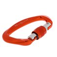 thumbnail image 2 of 3 Pieces 25KN Screw Lock Carabiner Climbing Hammock Hooks, 2 of 8