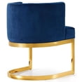 thumbnail image 3 of Meridian Furniture Gianna Navy Velvet Dining Chair, 3 of 6