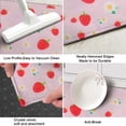 thumbnail image 3 of Strawberry Plants Fruit Daisy Pink Pattern Kitchen Rug Mat,Kitchen Runner Rugs Non Skid Washable,Decorative Kitchen Floor Mats for Kitchen,Sink,Laundry,17"X47", 3 of 5