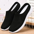thumbnail image 2 of CAIXAI Orthopedic Dress Sneakers Women Arch Support Walking Sneakers for Women Breathable Non- Sole Walking Shoes Women Mesh Knitted Woven Mary Jane Shoes Hands Free Go Walk Shoes, 2 of 5