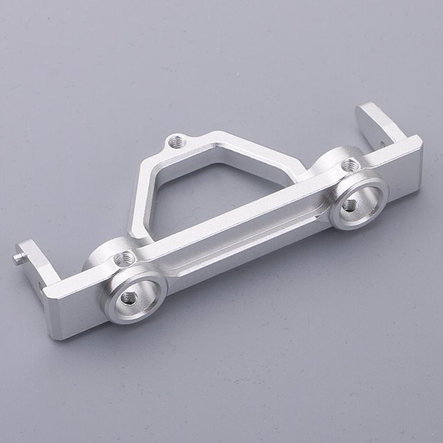 Soporte de Parachoques Macarena para Axial SCX10 Crawler Hobby Montaje de parachoques de la placa frontal