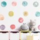 thumbnail image 3 of Un conjunto de lindos adhesivos de pared con puntos de colores. Vinilos decorativos para pared., 3 of 5