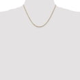 thumbnail image 2 of 10k Yellow Gold 1.8mm Diamond-Cut Rope Chain Necklace - with Secure Lobster Lock Clasp 18", 2 of 6