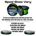 thumbnail image 2 of Reaction Tackle Braided Fishing Line - 8 Strand Sea Blue 10LB 1000yd, 2 of 7
