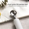 thumbnail image 3 of XWSHYW Utensilios y Gadgets de Cocina. Patinete de Frutas de Acero Inoxidable, Herramienta para Patinete de Arena, Hami Melon, Herramienta Dividida, Cuchillo para Tallar, 3 of 3