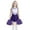 1-Purple2141, variant on Cheerleading Dresses for Big Girls Carnival Colorblock Role Playing Sleeveless Dress Dance Active Party Dresses for Kids, Sizes 10-11