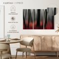 thumbnail image 4 of Elephant Stock Red Wood Wall Art - Horizontal Multi Panel Canvas - Living Room Wall Decor - Nature Multi Panel - Pink And Red Decor By Gilbert Claes - 50" x 32", 4 of 4