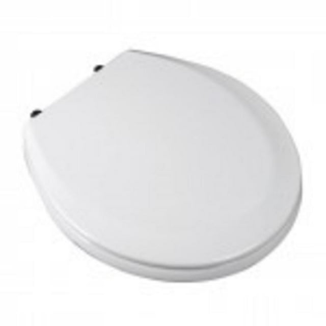 Round, Molded Wood, Toilet Seat, White Comfort Seats Toilet Seat Repair