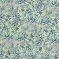 thumbnail image 2 of Zelouf Zs1610N Print Hi Mutli Chiffon  , Sewing, DIY, Crafts Fabric by the Yard, 743Lime/blue, 5 Yard, 2 of 2