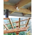 thumbnail image 4 of AOKLIT 50 Pack Hurricane Ties, 18-Gauge Heavy Duty Joist Hangers, Galvanized Rafter Hurricane Clips, Rafter Brackets Fit 2X Truss, 4 of 7