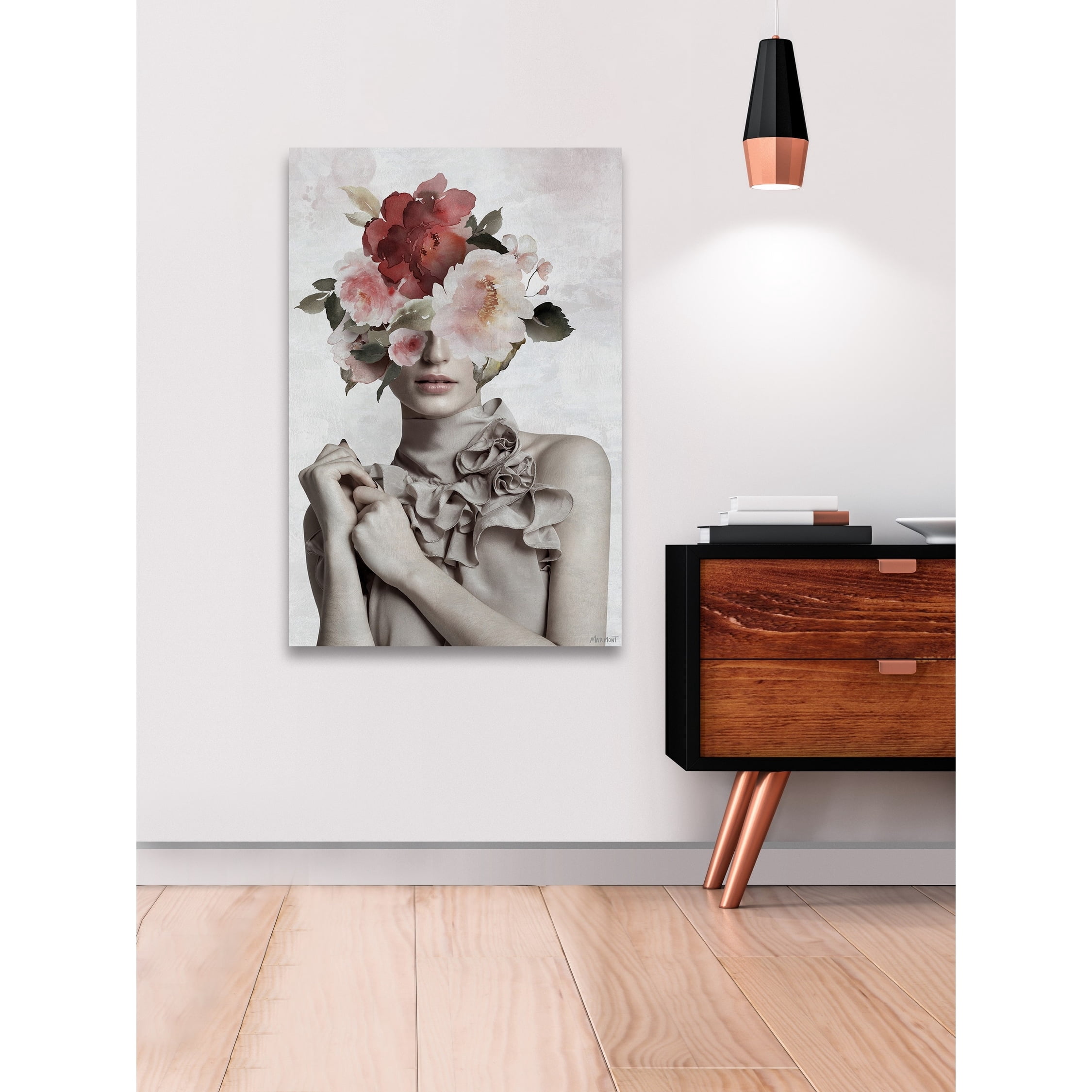Keep It Sassy 24 in x 36 in Painting Canvas Art Print, by Marmont Hill
