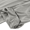 thumbnail image 5 of Wide Leg Pants for Women BWASD Casual Modal Soft Plus Size Baggy Elastic Waist Trousers Solid Color Pajama Pants Simple Loungewear Sleeping Wear (Grey,L), 5 of 9