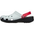 thumbnail image 4 of Zuecos Infantiles Crocs Classic Retro Sport, Mirage, Talla 11, 4 of 7