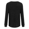 thumbnail image 6 of Godom Long Sleeve Shirts for Women Casual Tunic V Neck Tops Fall Dressy Blouses Lightweight Pullover Sweaters, 6 of 6