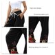 thumbnail image 4 of Pantalones de mujer,Pantalones de chándal estampados, pantalones de correr casuales de cintura alta, pantalones de estilo navideño, diseño de próxima generación, 4 of 5