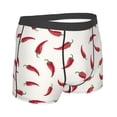 thumbnail image 3 of Balery Chili Men's Boxer Briefs, Soft and Breathable Cotton Underwear with nylon Waistband-Large, 3 of 9