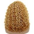 thumbnail image 4 of LUXLUXE Nadia 14.5” Side-parted HD Lace Front Medium Length Natural Looking Curls With Fine Baby Hair, Heat Resistant Fibers, (Strawberry Blonde), 4 of 9