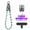 Blue, variant on 240W Lanyard Charging Cable 2-in-1, Type-C Braided Fast Charge & Anti-Loss Wrist Strap, 0.98ft(Pink)