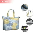 thumbnail image 2 of Blue and Yellow Floral Pattern Travel Tote Bags for Women Carry On,Large Weekender Bags for Women Travel,Multi Functional Duffle Bag for Work,Shopping,Sports, 2 of 5