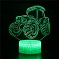 thumbnail image 1 of Tractores con luz nocturna LED 3D que cambian de color para niños, 1 of 1