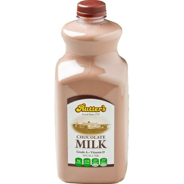 Rutter S Chocolate Milk Half Gallon Walmart Com Walmart Com