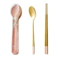 thumbnail image 4 of Spoons and Forks Set Stainless Steel Stainless Steel Portable Tableware Two-Piece Set Fork Spoon Chopsticks Tableware Spoons and Forks Set Plastic Plastic Spoons and Forks Set, 4 of 9