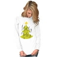 thumbnail image 4 of Holiday Christmas Tree Holly Jolly Women's Long Sleeve T Shirt Brisco Brands M, 4 of 6
