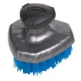 thumbnail image 1 of Carrand Tire Cleaning Brush 92014 Grip Tech; Blue Bristle; 5 Inch Overall Length; Blue PVC Bristle; Rubber Handle, 1 of 3
