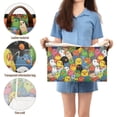 thumbnail image 5 of Yayeee Foldable Storage Basket for Shelves Waterproof Cloth Bins with Handles, Colorful Birds Pattern, 5 of 7