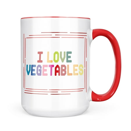 

Neonblond I Love Vegetables Colorful Mug gift for Coffee Tea lovers
