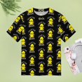 thumbnail image 4 of What The Duck Pattern T Shirts Basic T-Shirt Short Sleeve Ladies Tee Shirt Summer Graphic Clothing, 4 of 6