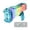 Electric Water Blaster E#3, variant on Electric Water Blaster, RGB LED Light Up Water Gun with Sound Effects, Auto Pulse Stream for Pool Beach Party Games (E)